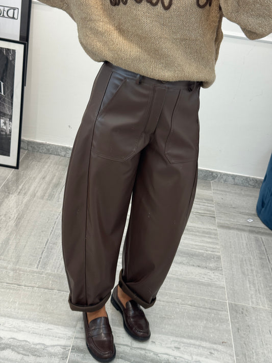 Pantalone Ecopelle