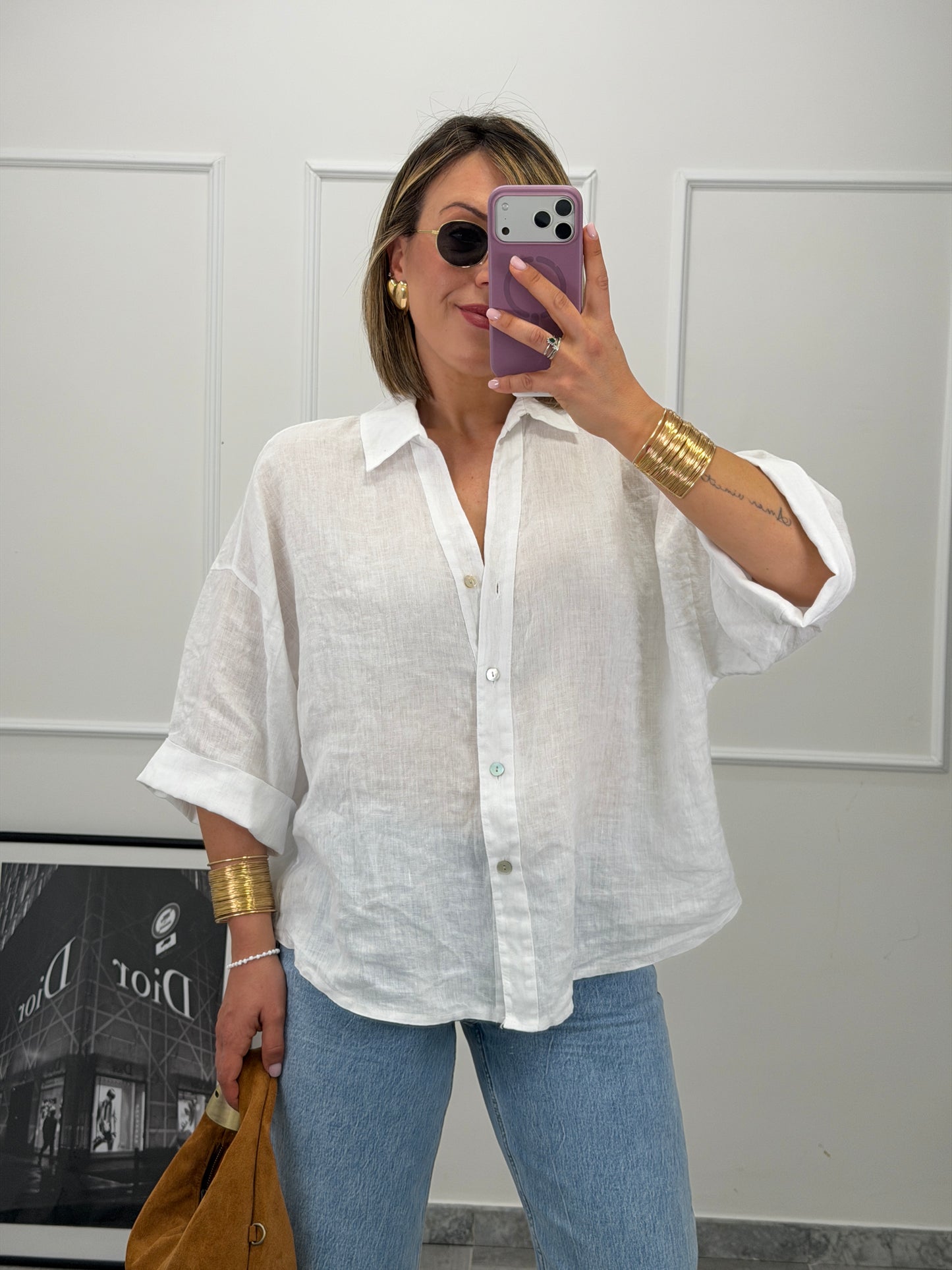 Camicia 100%LINO