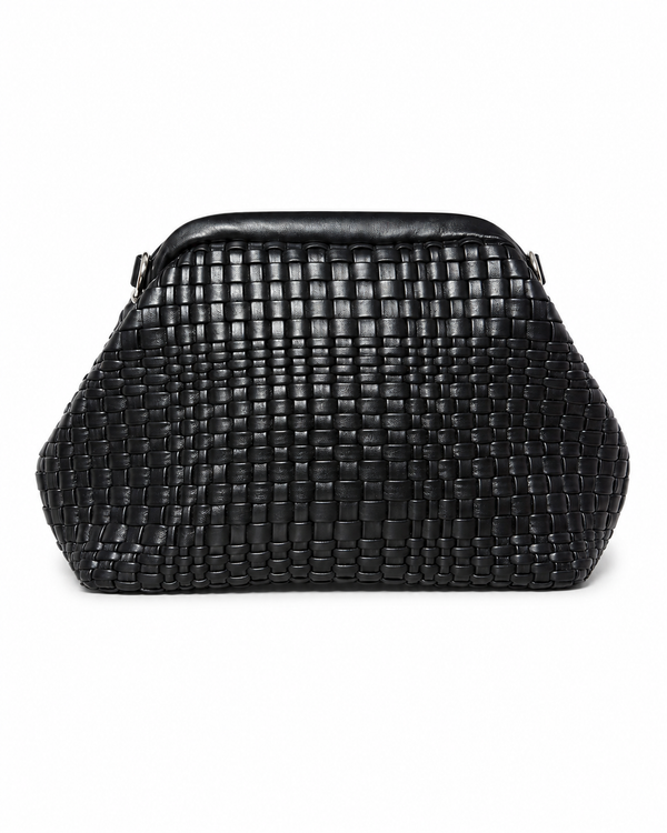 borsa clutch intreccio