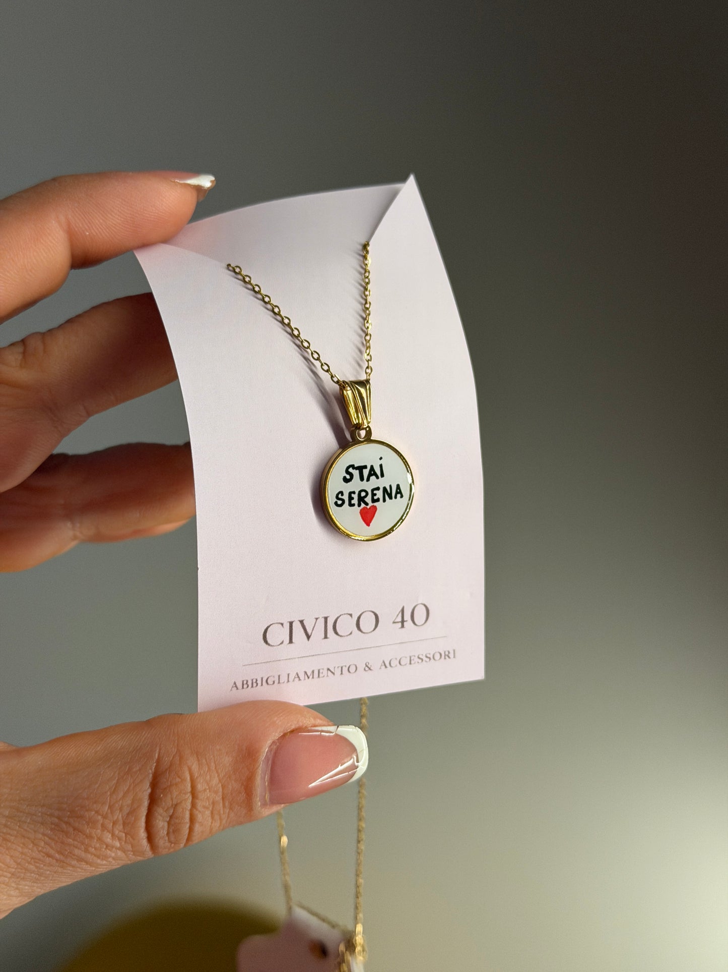 Collana “stai serena”