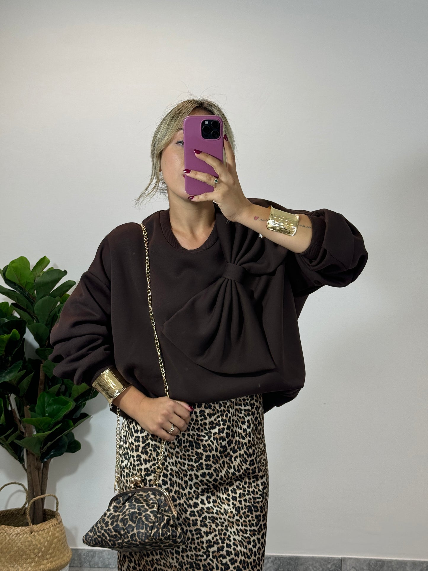 Clutch animalier