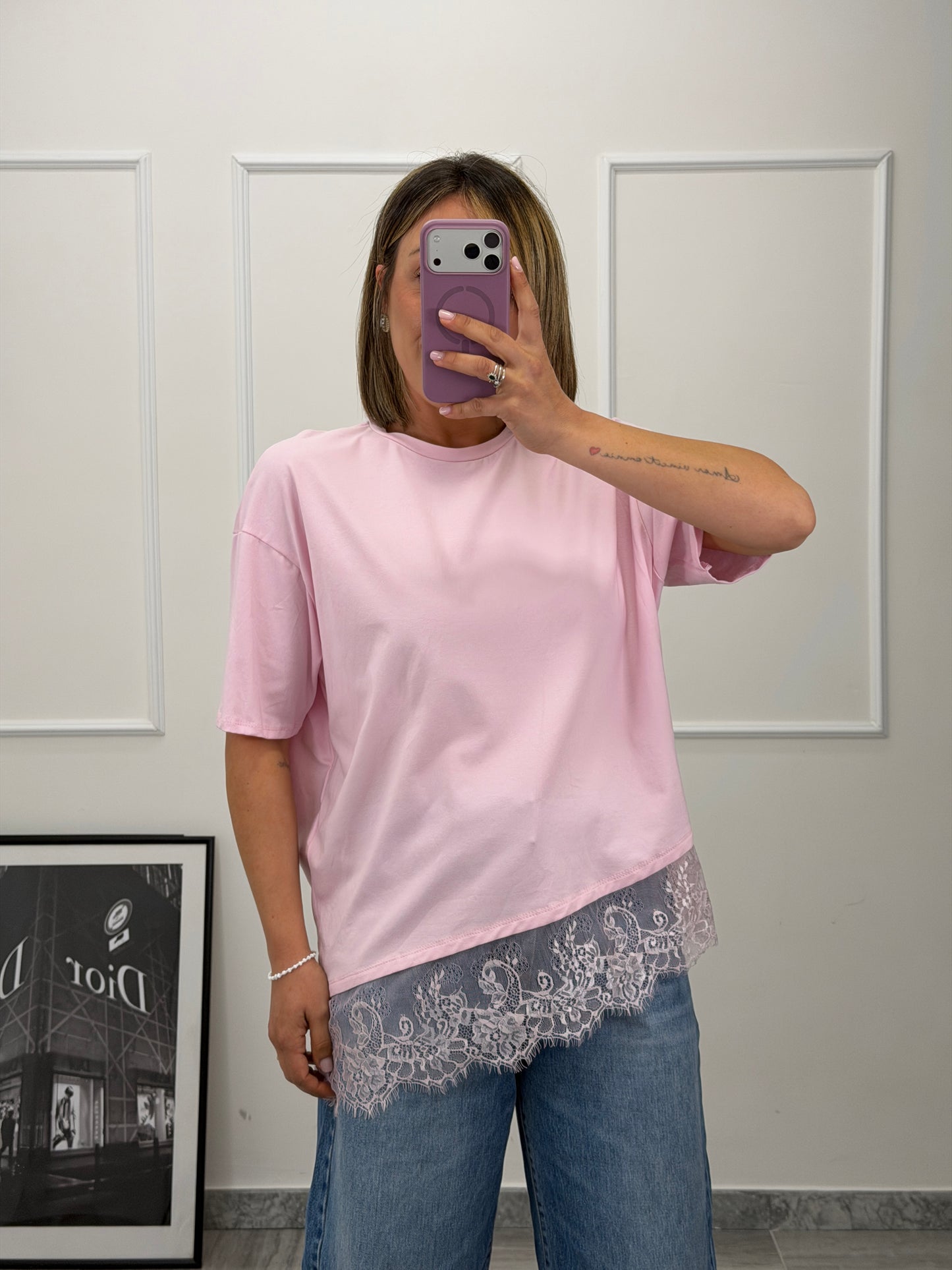 T-shirt pizzo