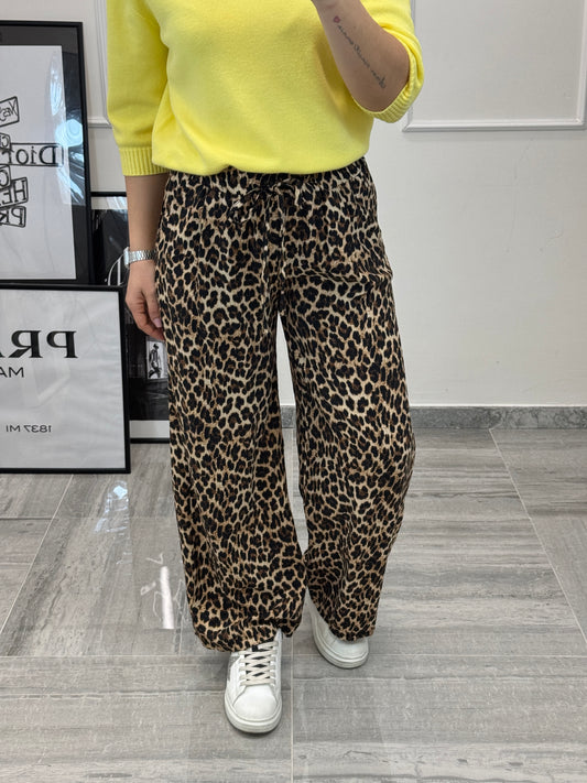 Pantalone animalier