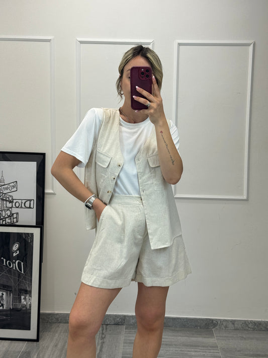 Short misto Lino