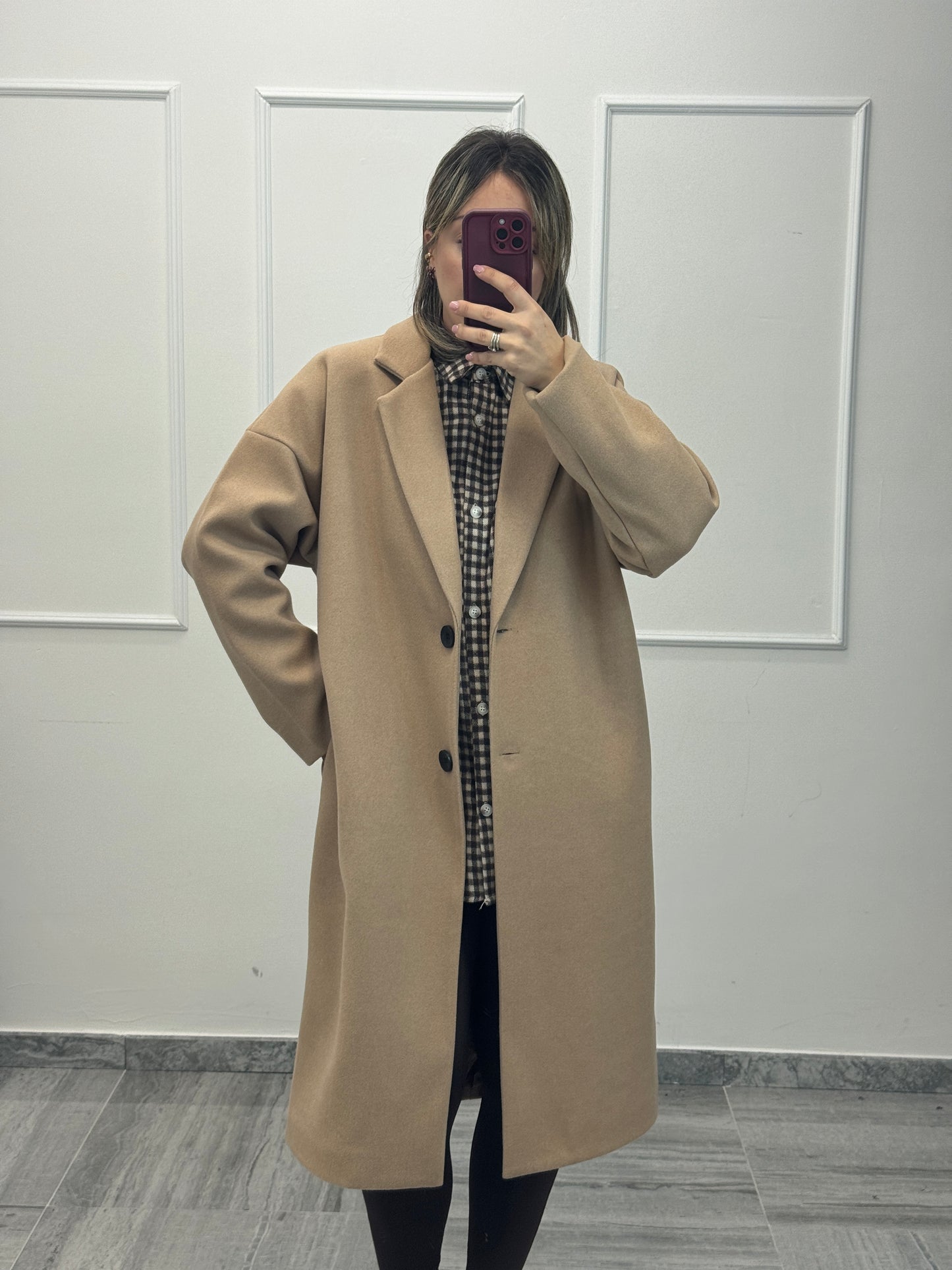 Cappotto Camel