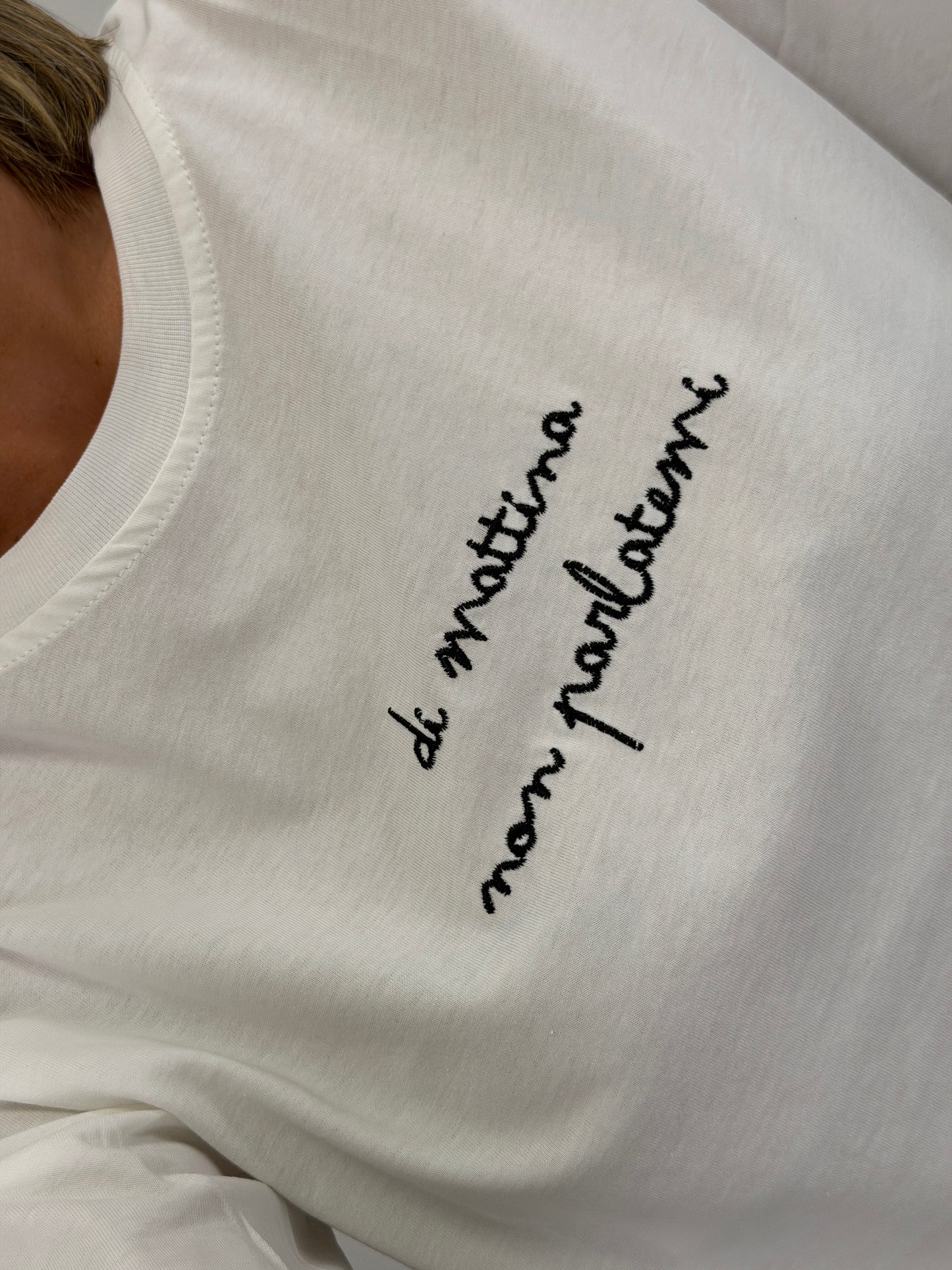 T-shirt Non Parlatemi