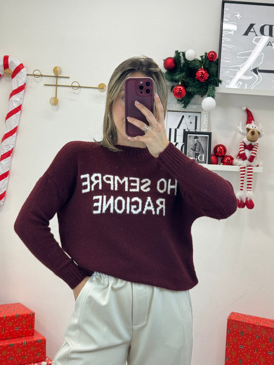 Pull “ho sempre ragione”