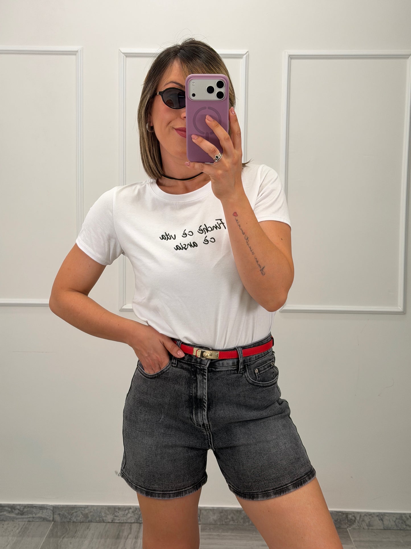 T-shirt “finché c’è vita c’è ansia”