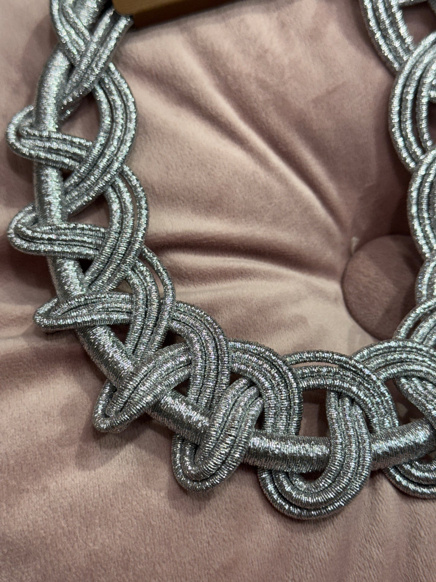 Collana corda lurex