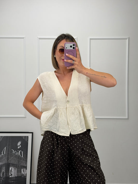 Blusa 100% Lino