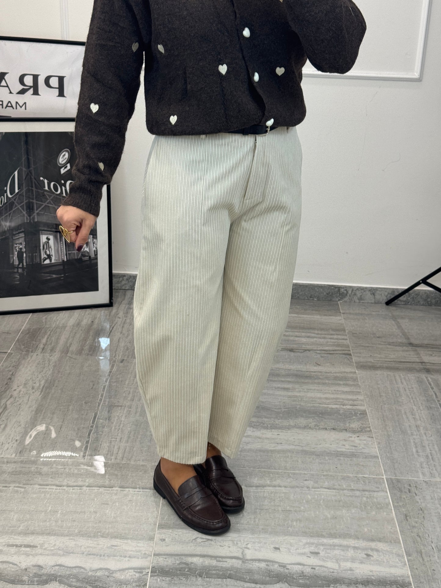 Pantalone JAPAN velluto