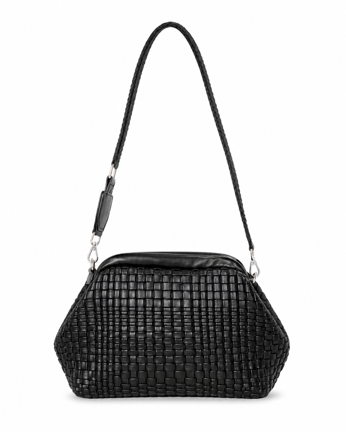 borsa clutch intreccio