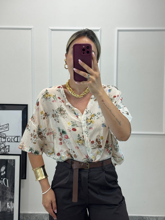 Camicia misti seta
