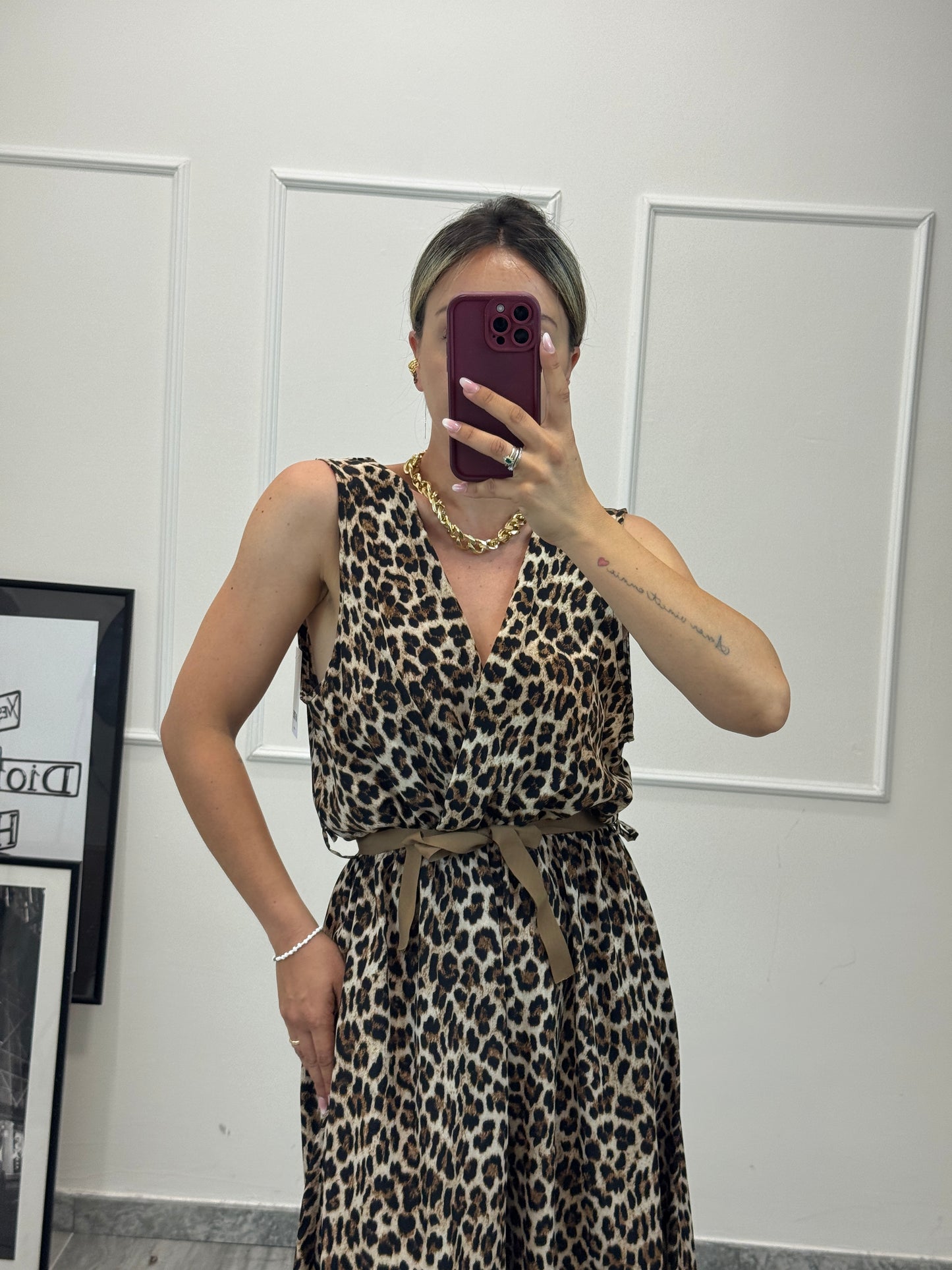 JUMPSUITE animalier