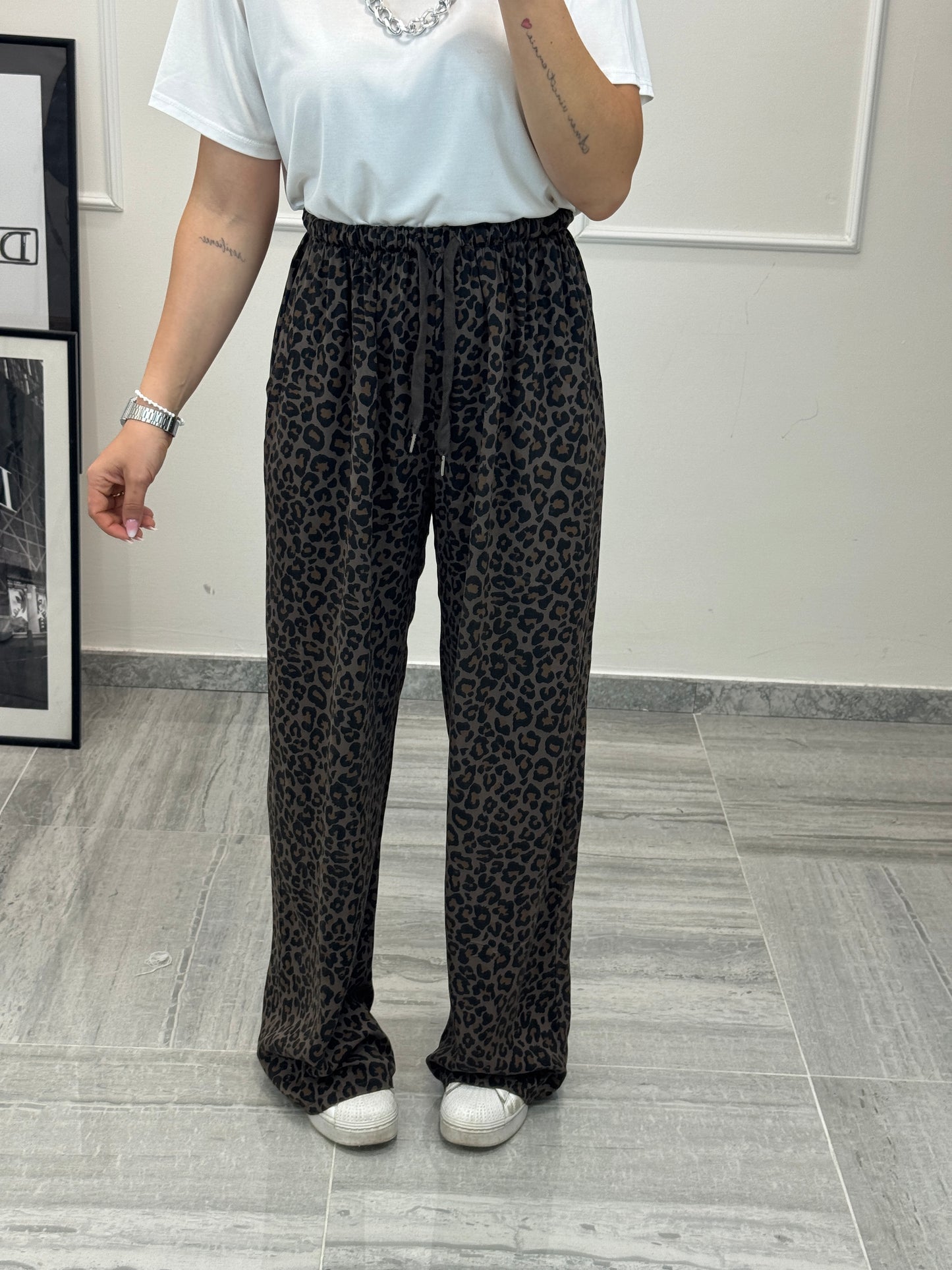 Pantalone animalier