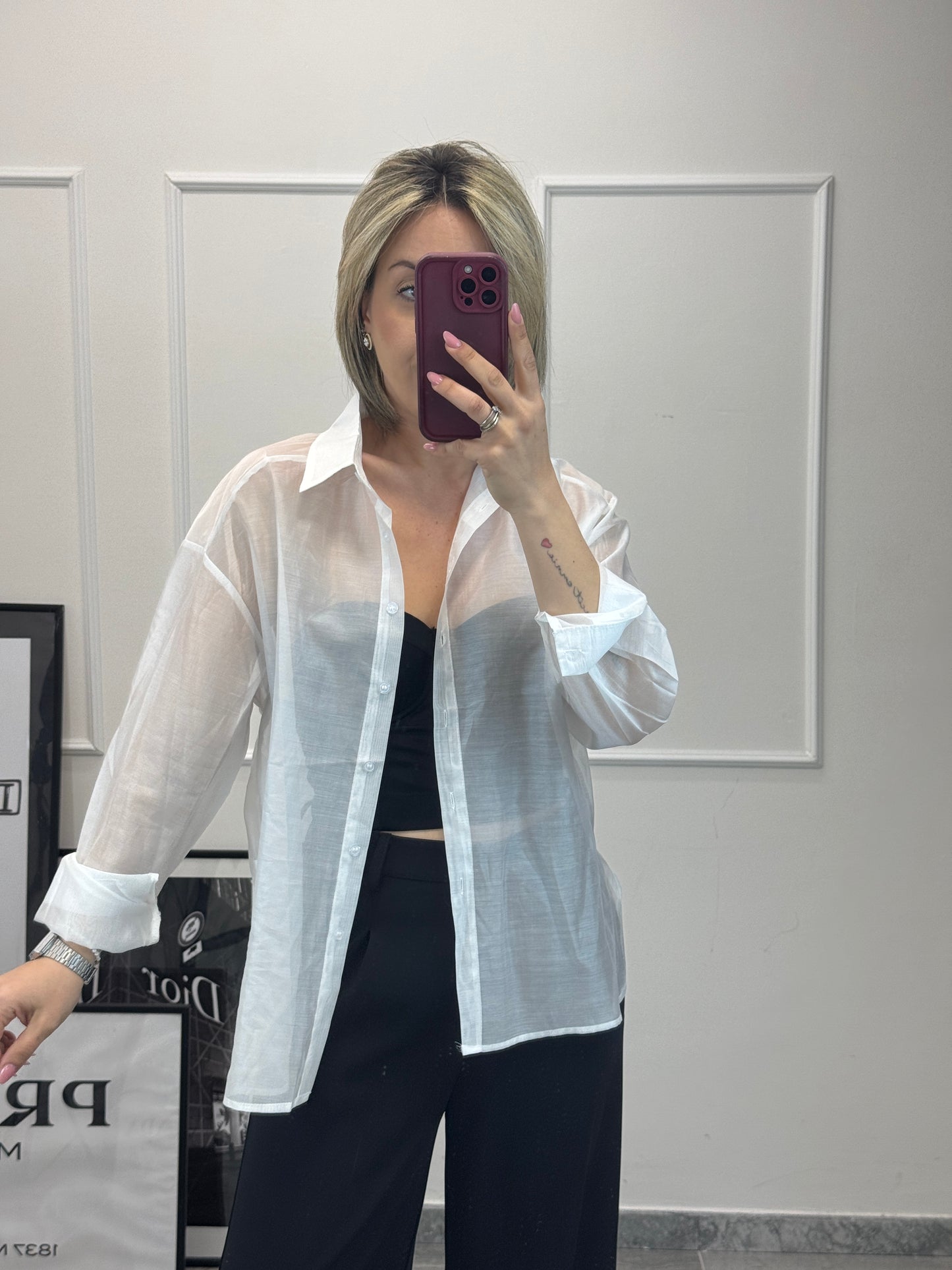 Camicia velo