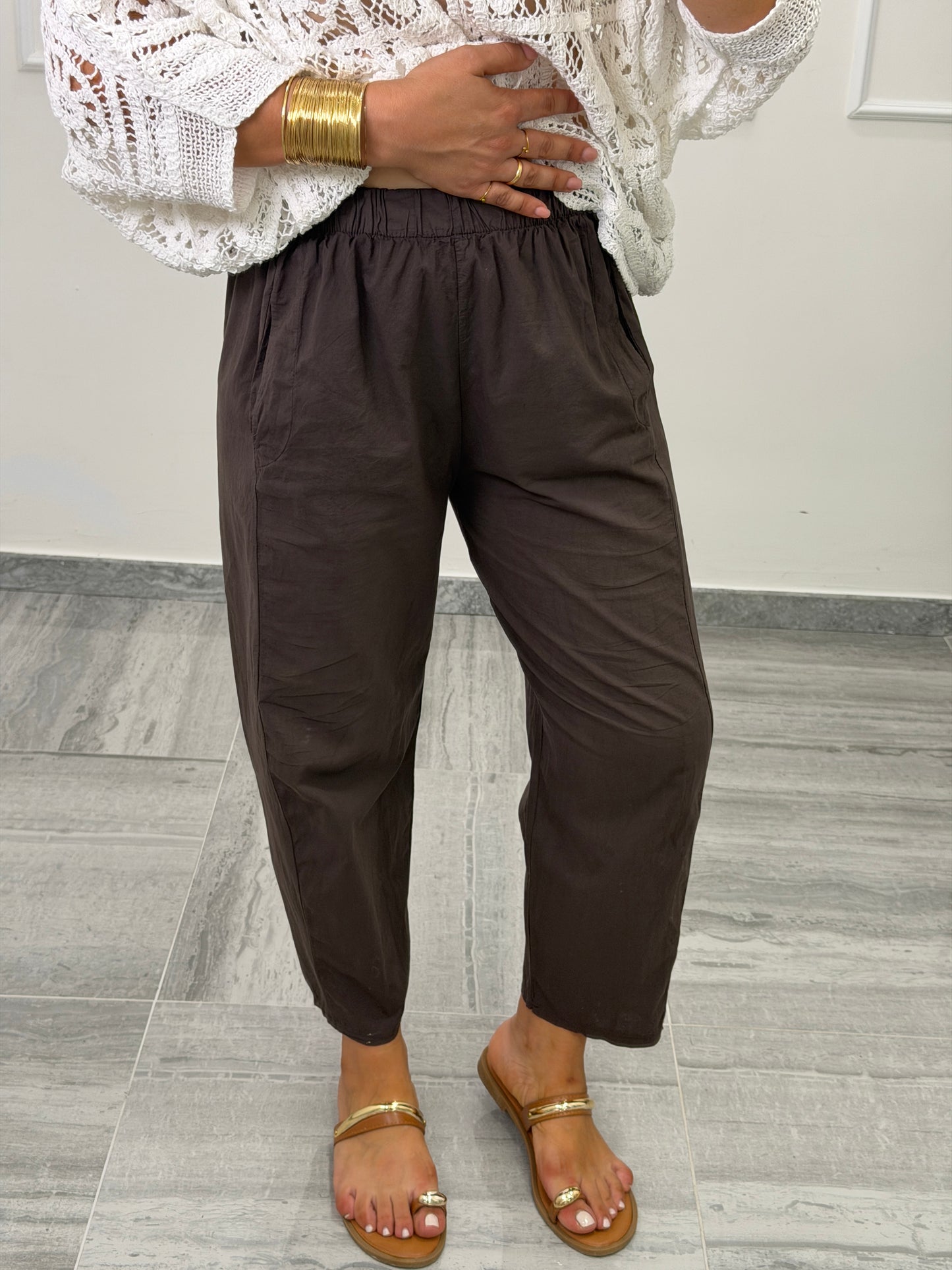Pantalone mussola