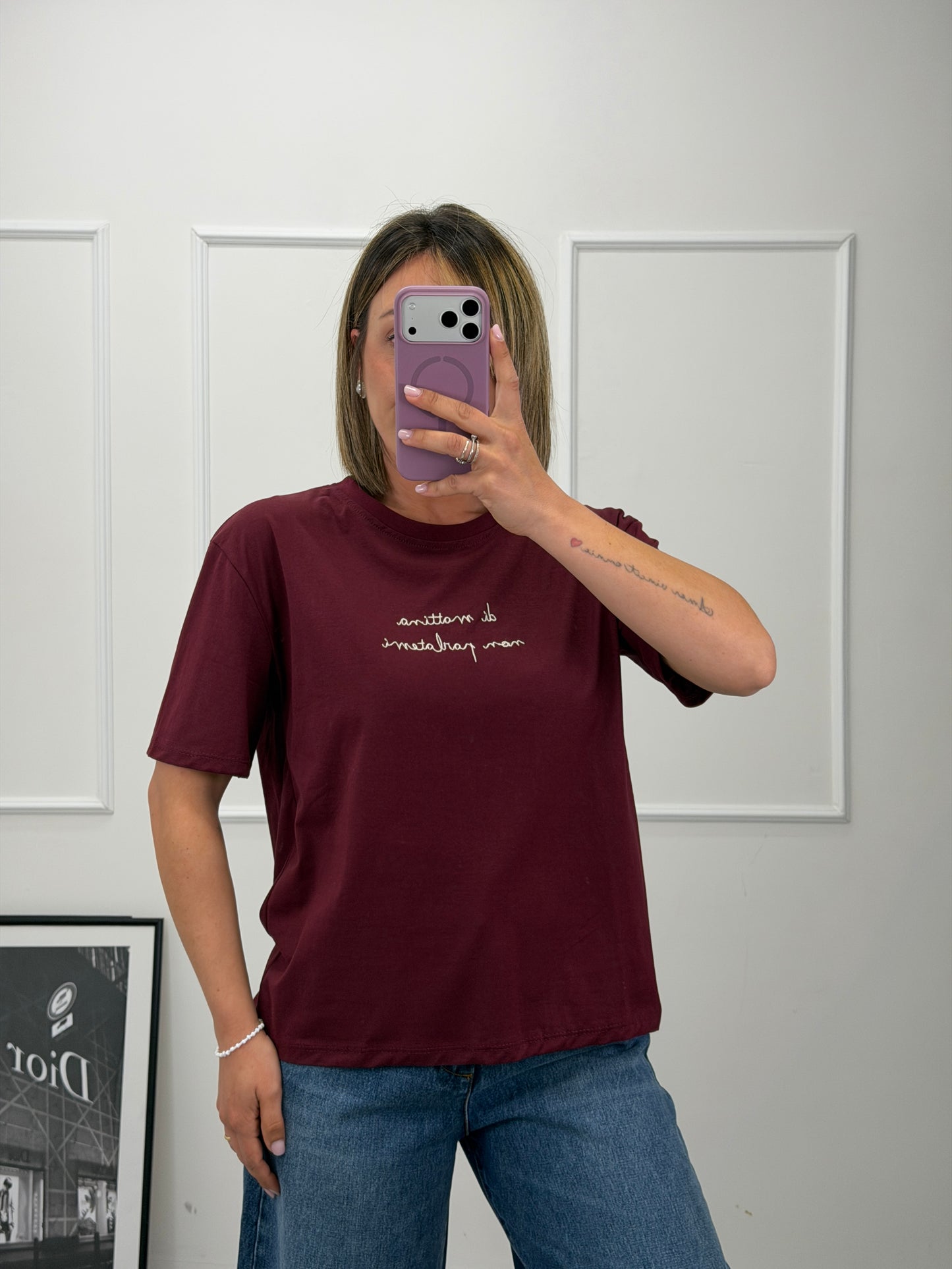T-shirt Non Parlatemi