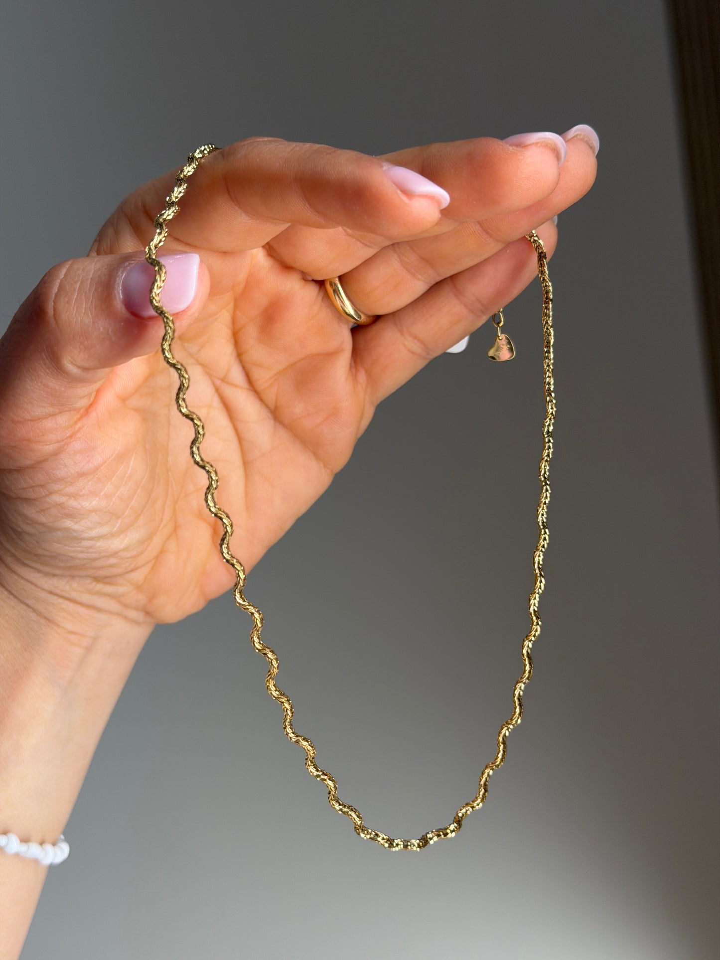 Collana chocker onde