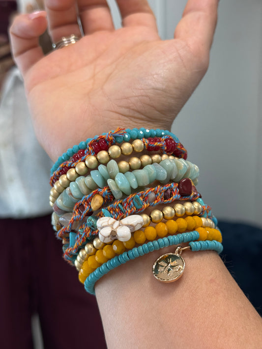 Bracciale multicolore