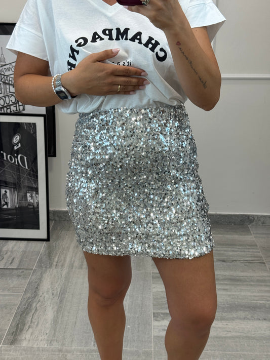 Minigonna Paillettes