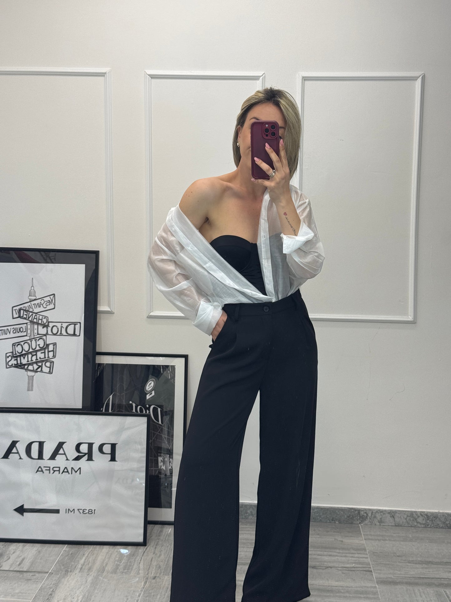 Camicia velo