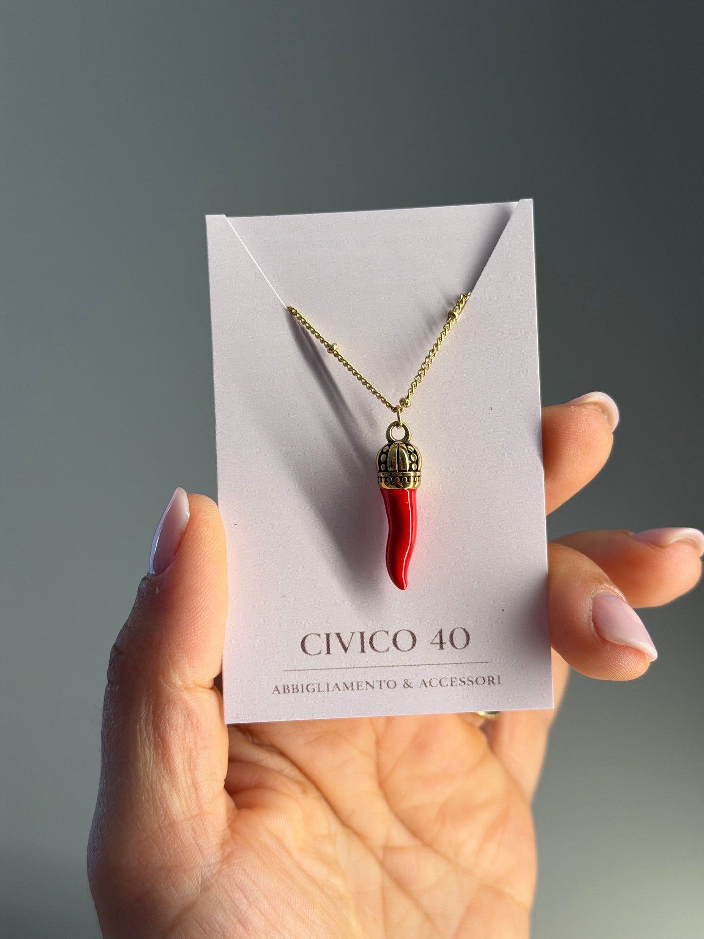 Collana cornetto