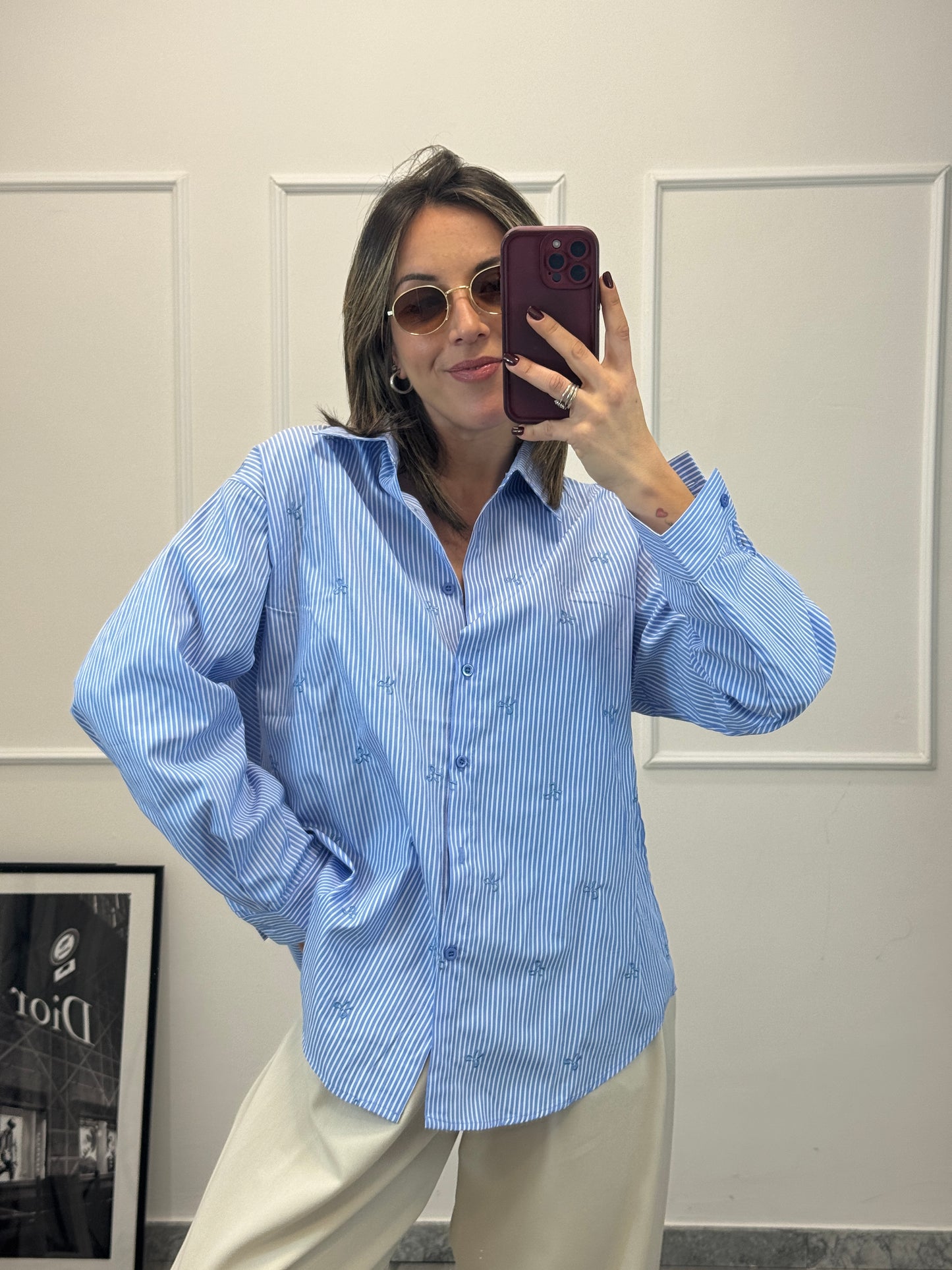 Camicia fiocchetti