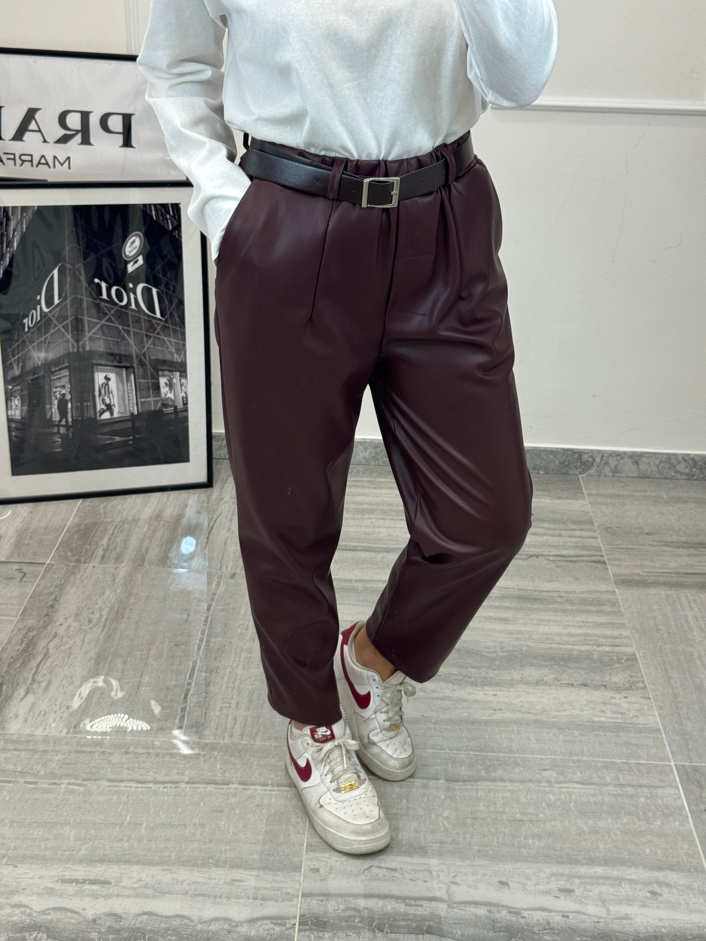 Pantalone amaranta
