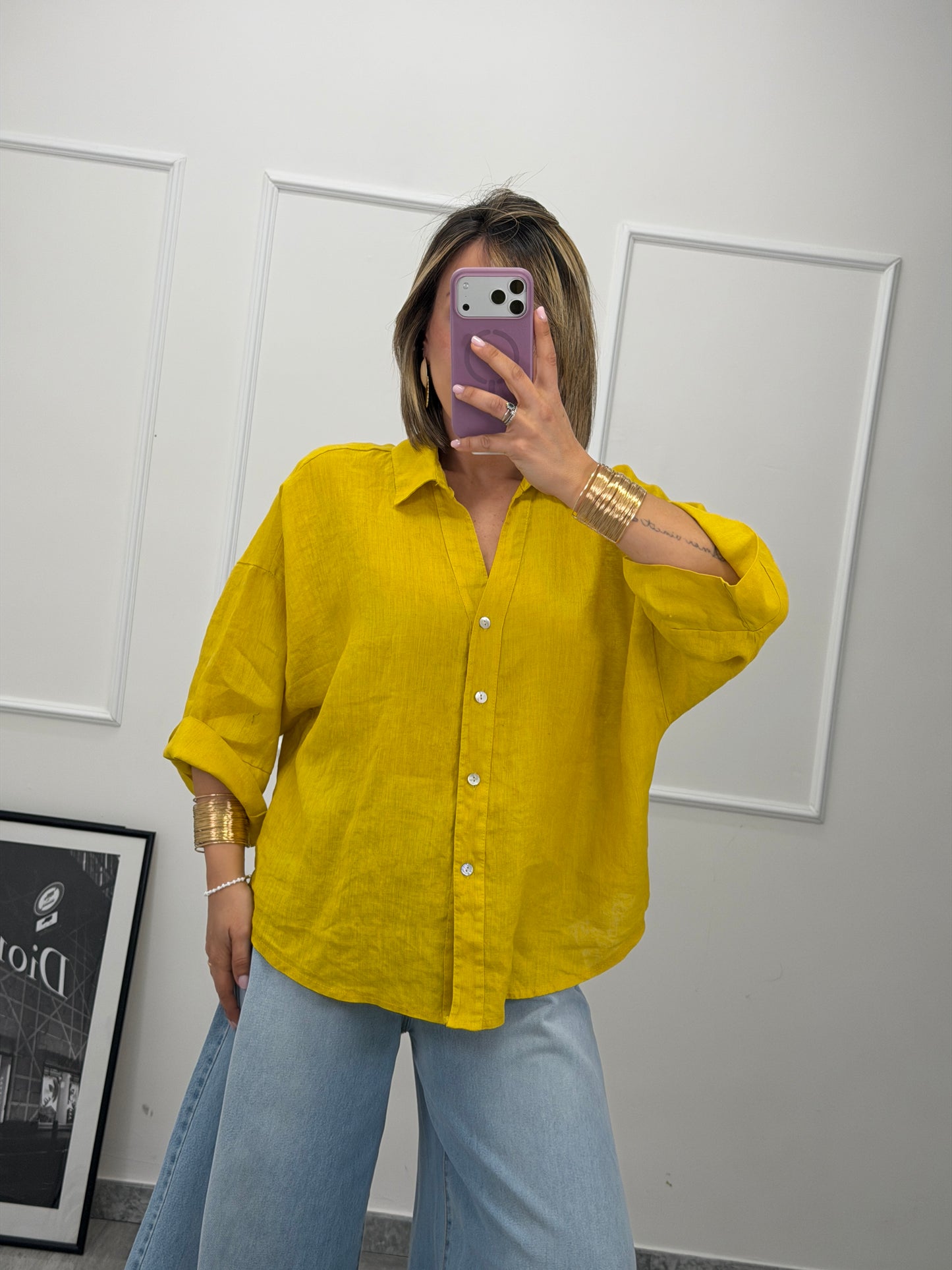 Camicia 100%LINO
