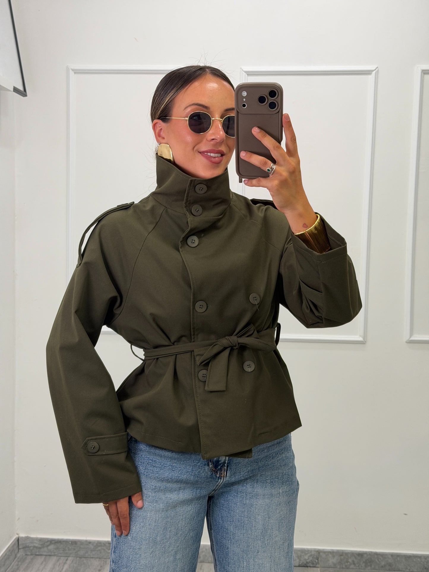 Trench Domitilla