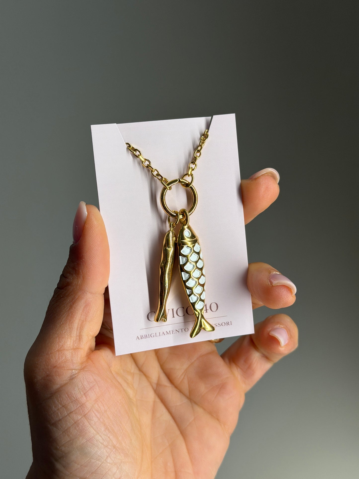 Collana Sardine grandi