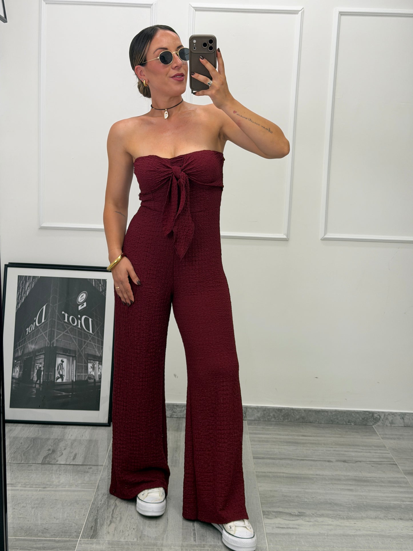 Jumpsuit fiocco