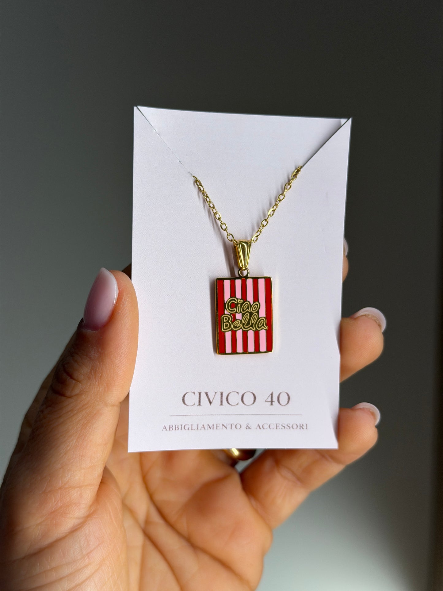 Collana “ciao bella”