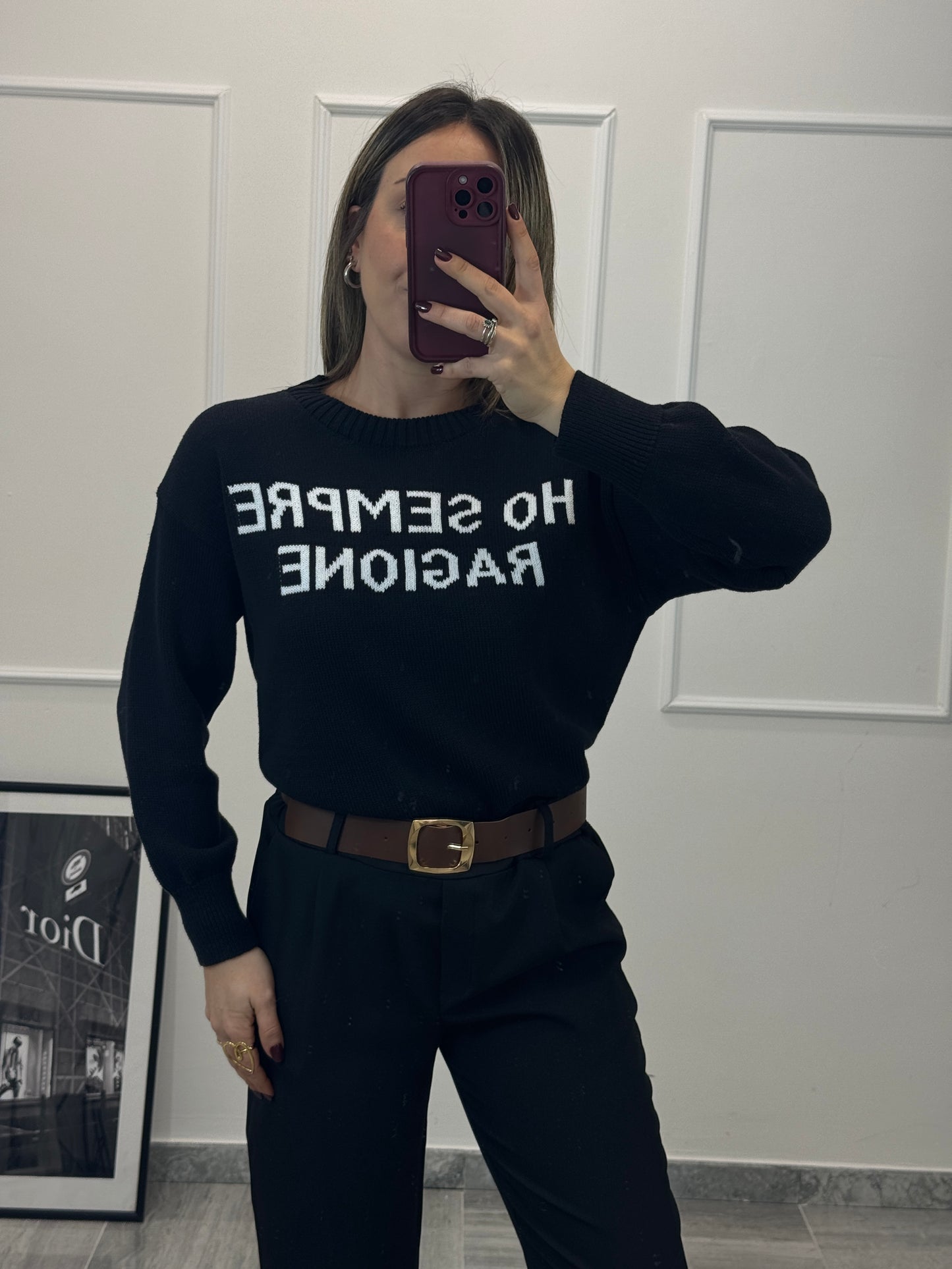 PULL “ragione” cotone