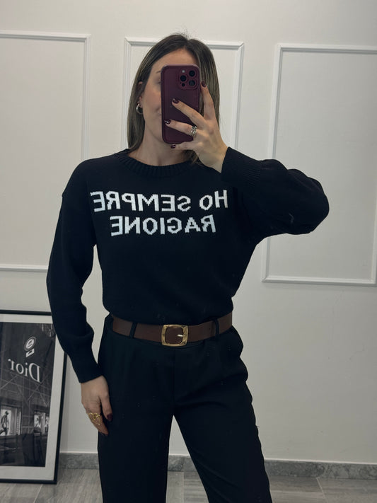 PULL “ragione” cotone