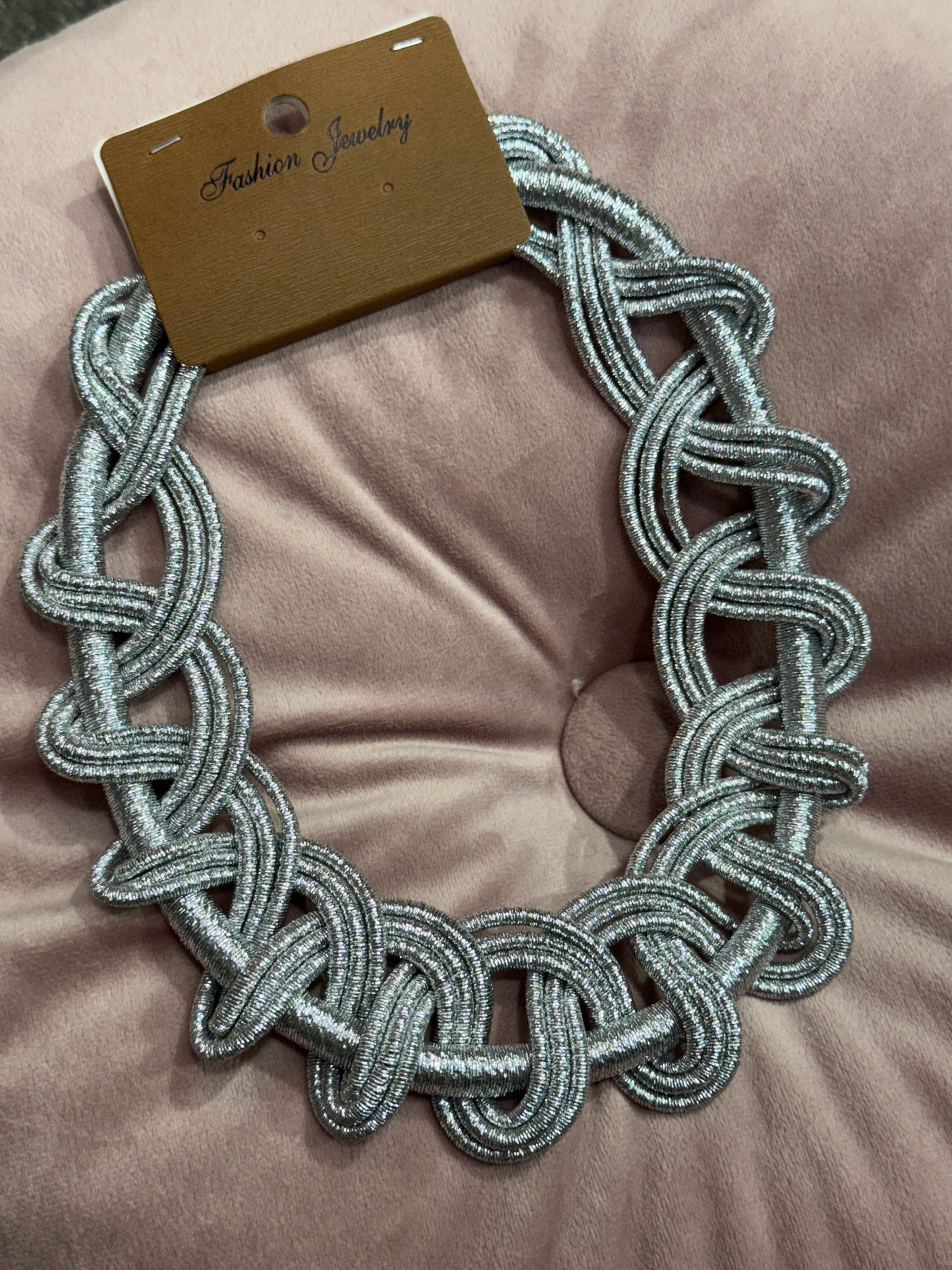 Collana corda lurex