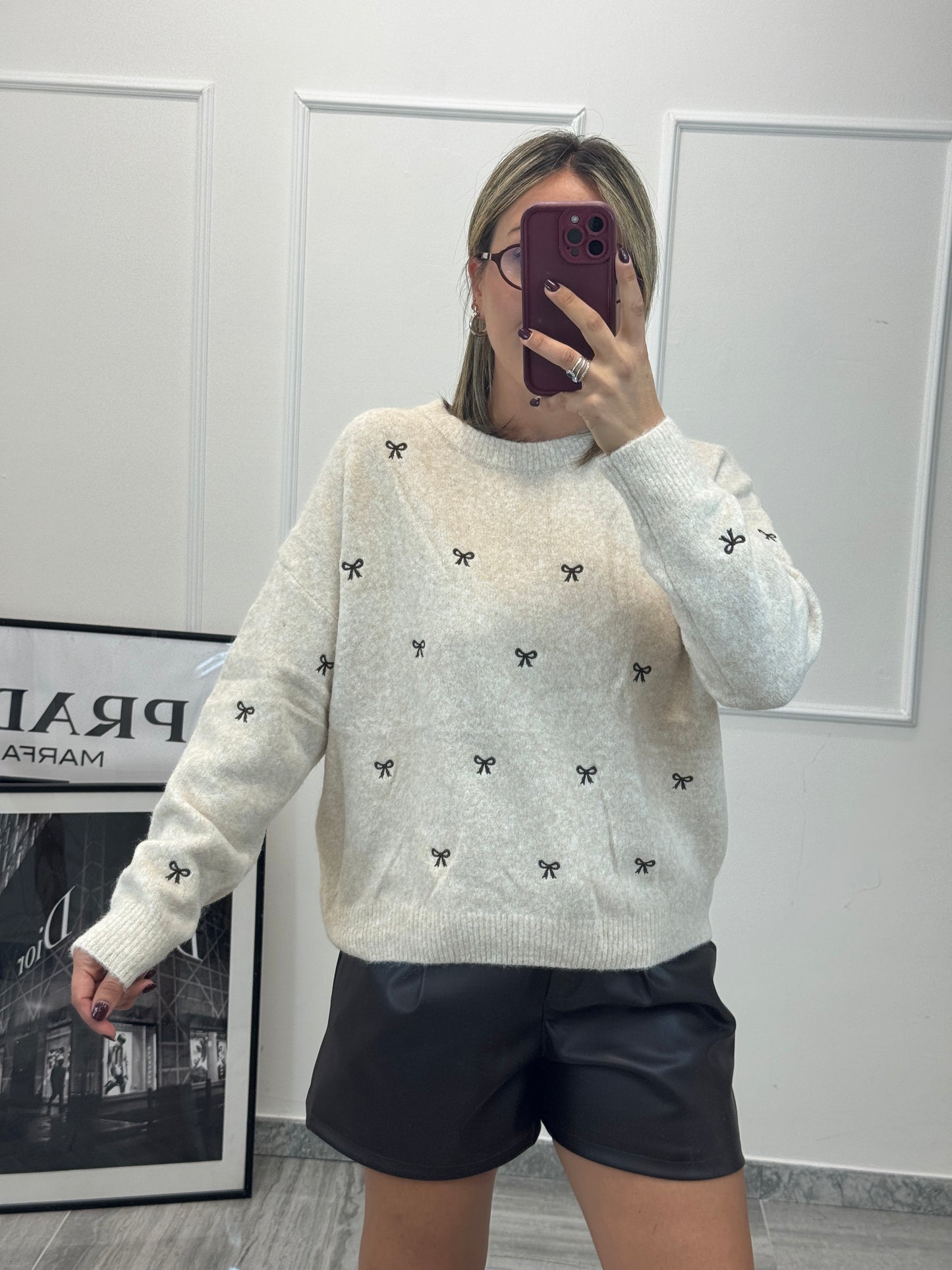Pull fiocchetti