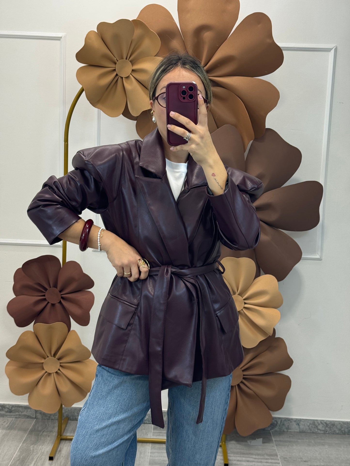 Blazer Coat ecopelle