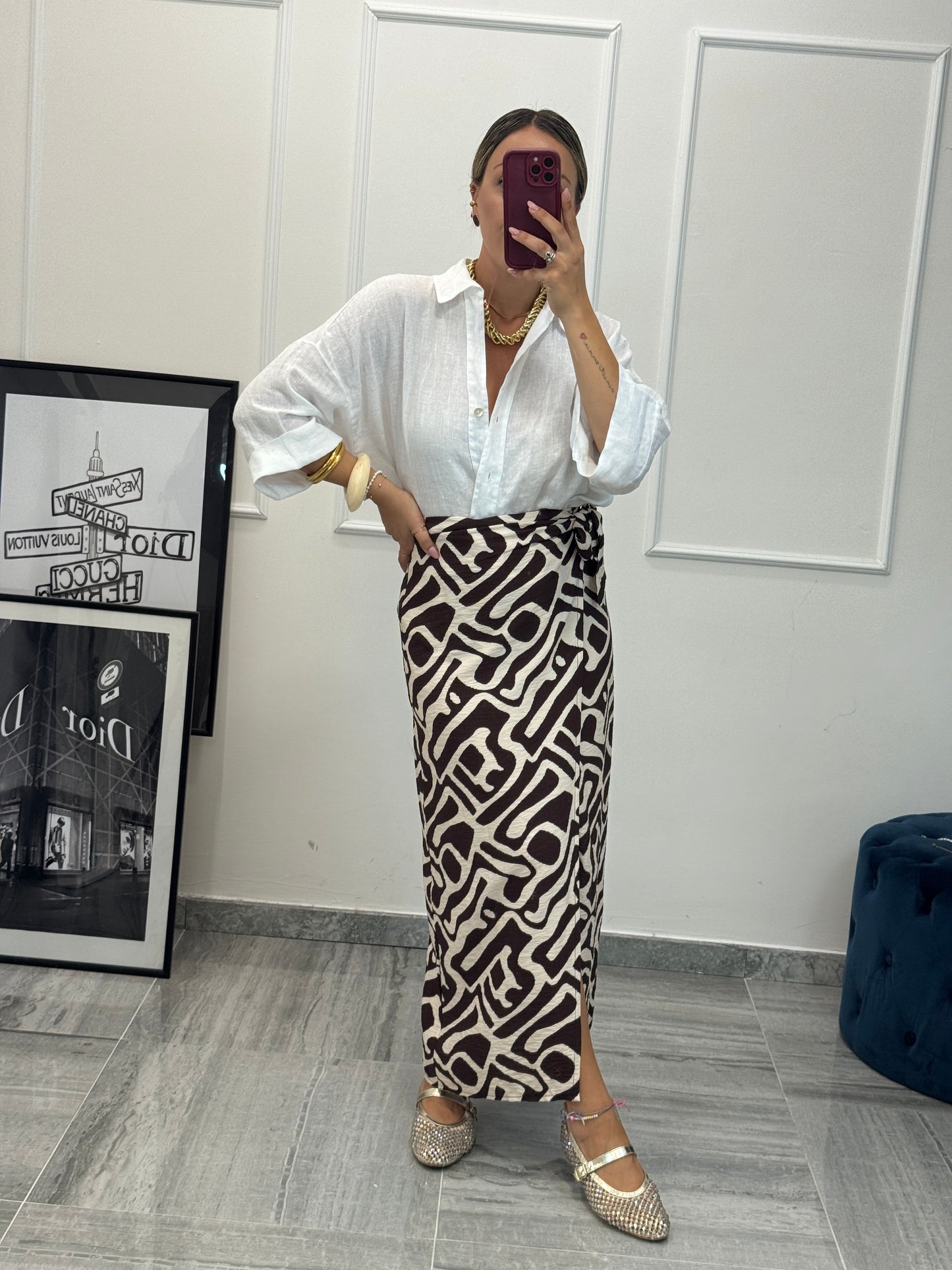 Camicia 100% lino