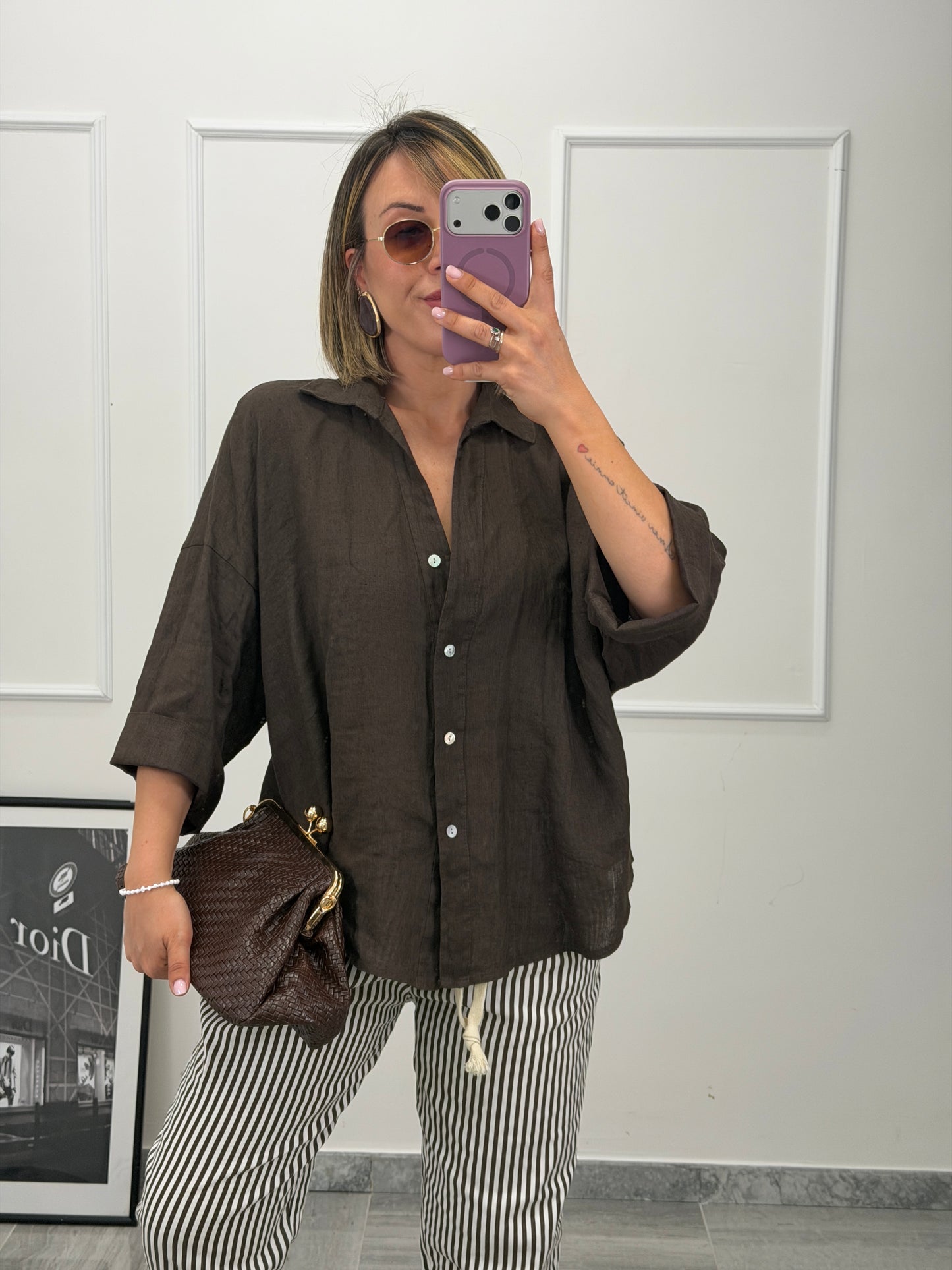 Camicia 100%LINO
