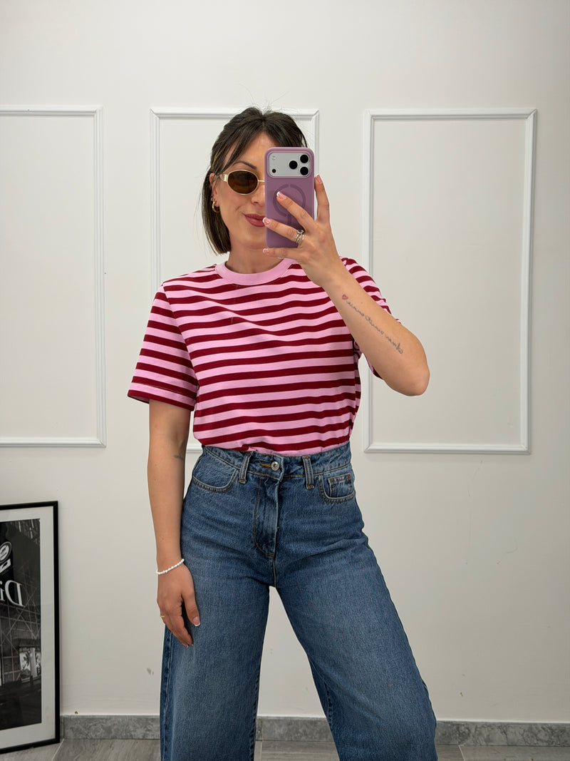 T-shirt righe lumina