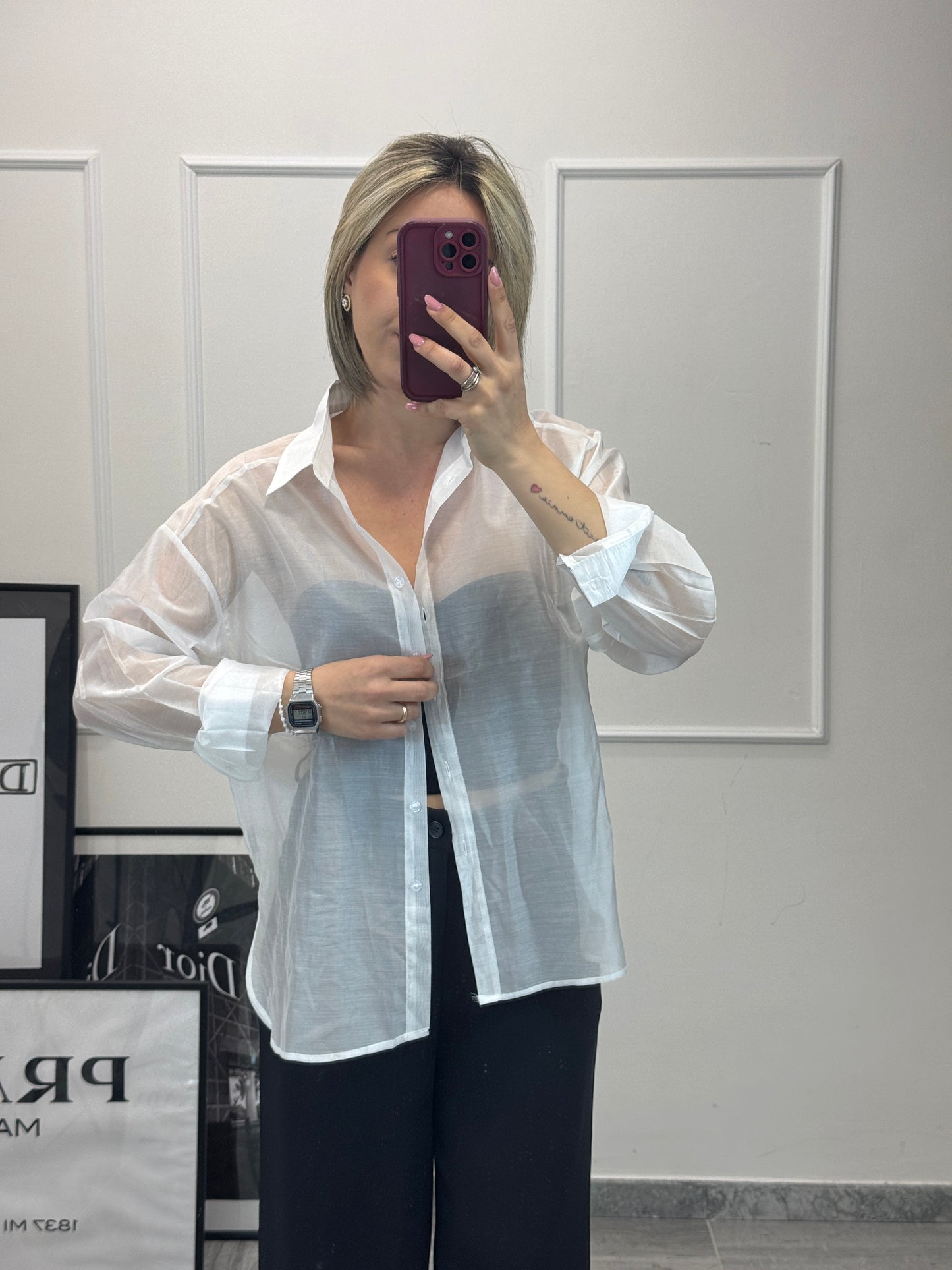 Camicia velo