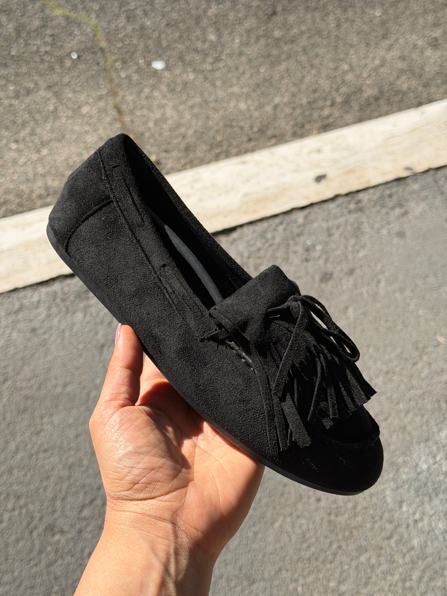 Mocassino crosta nero