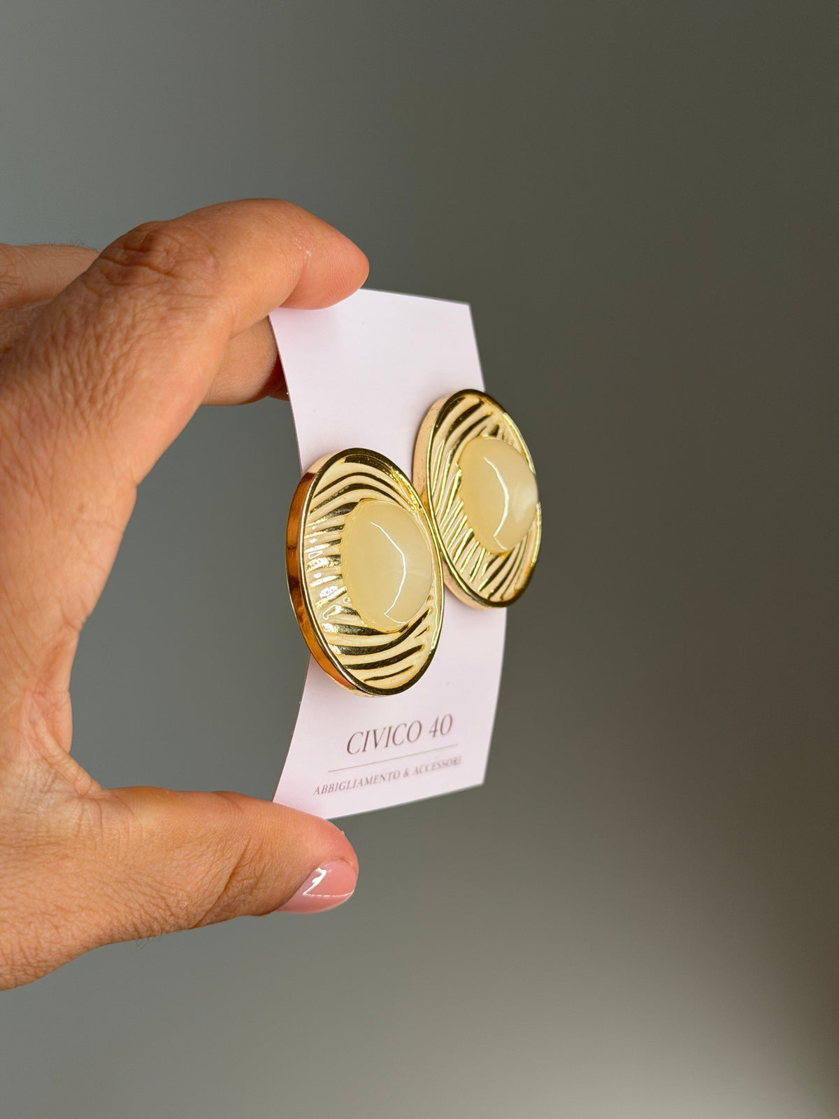 Orecchini gold