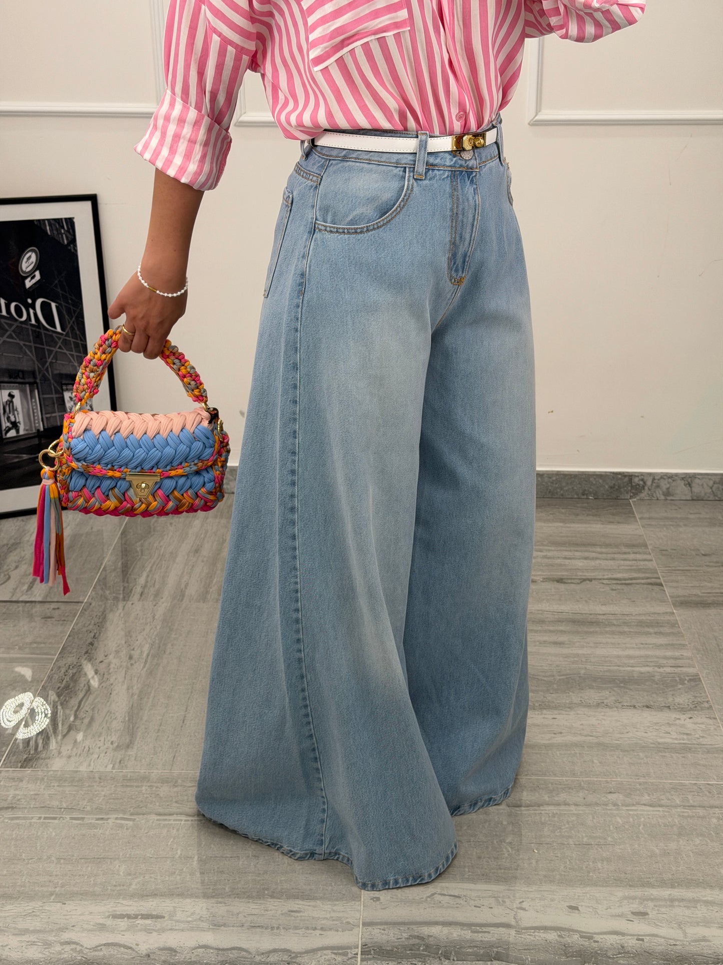 Jeans maxi zampa