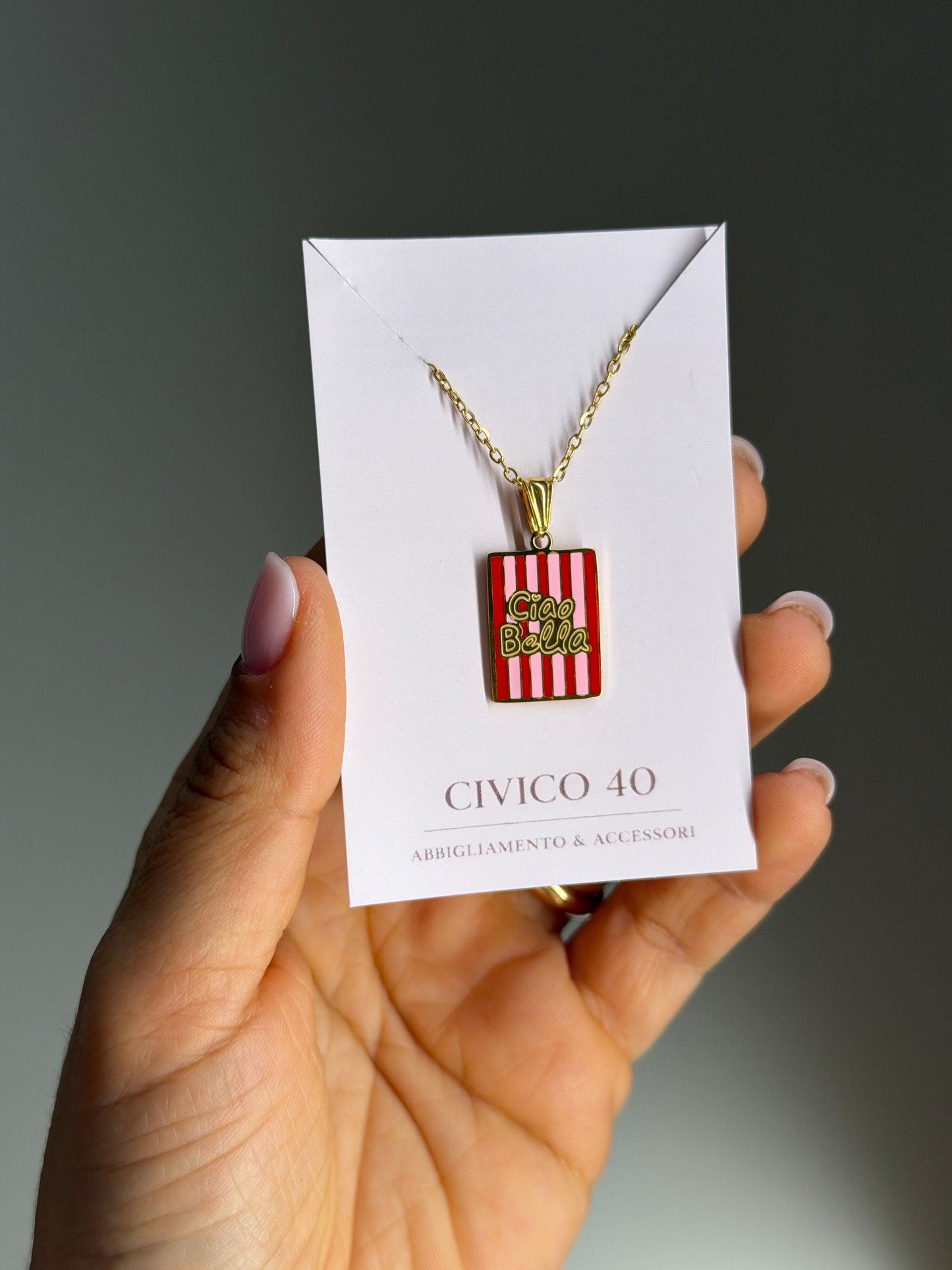 Collana “ciao bella”