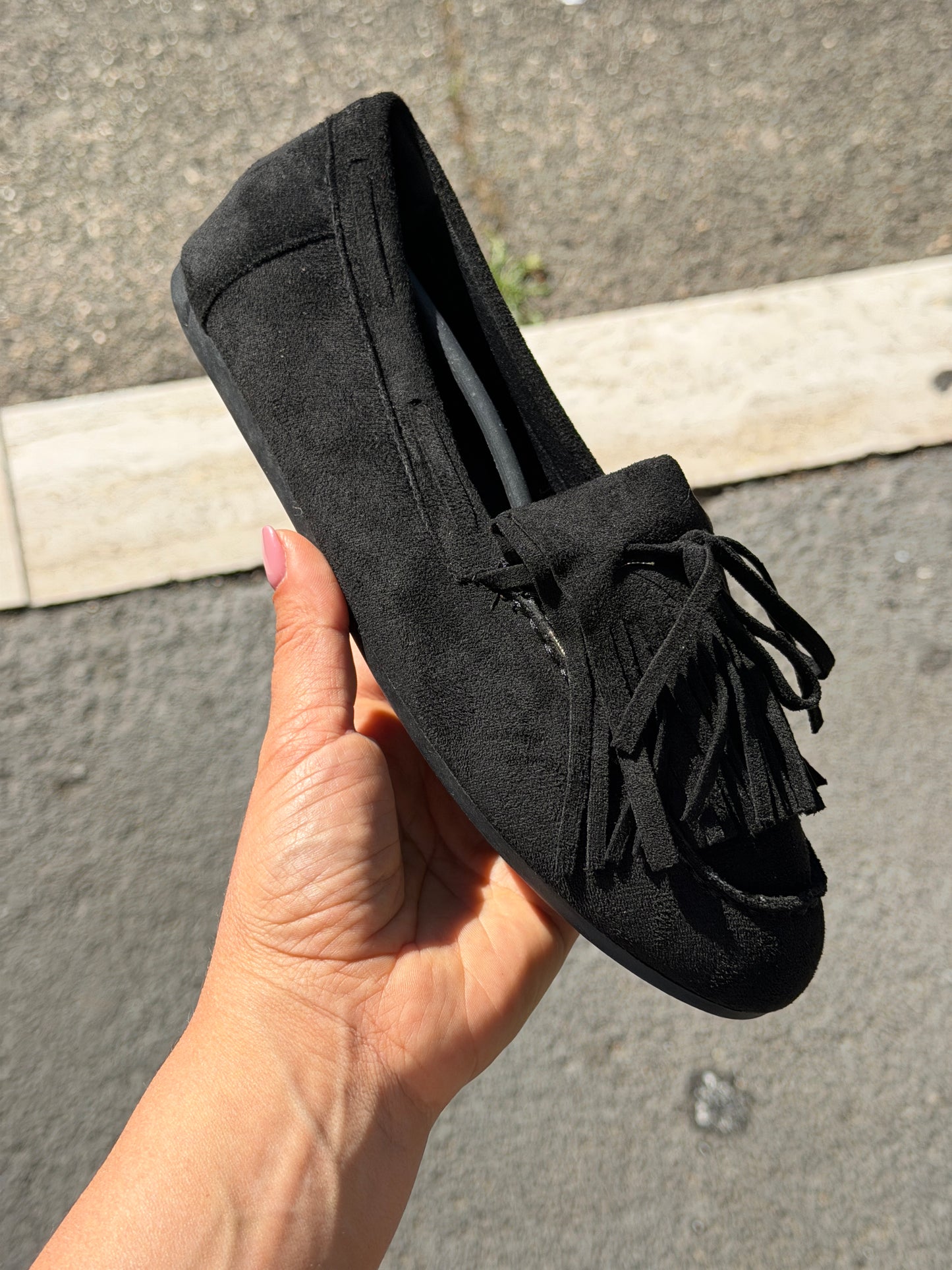 Mocassino crosta nero