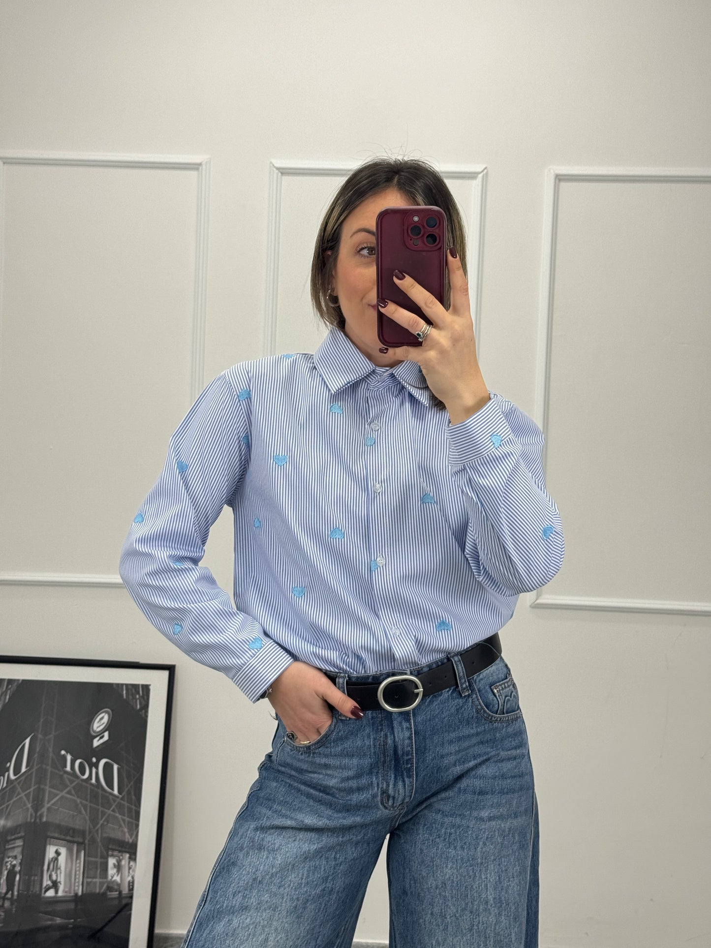 Camicia cuoricini