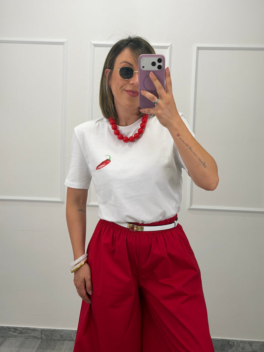 T-shirt Lumina peperoncino